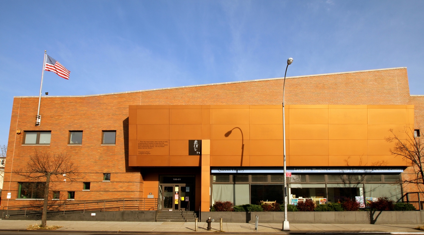 Langston Hughes Library Exterior