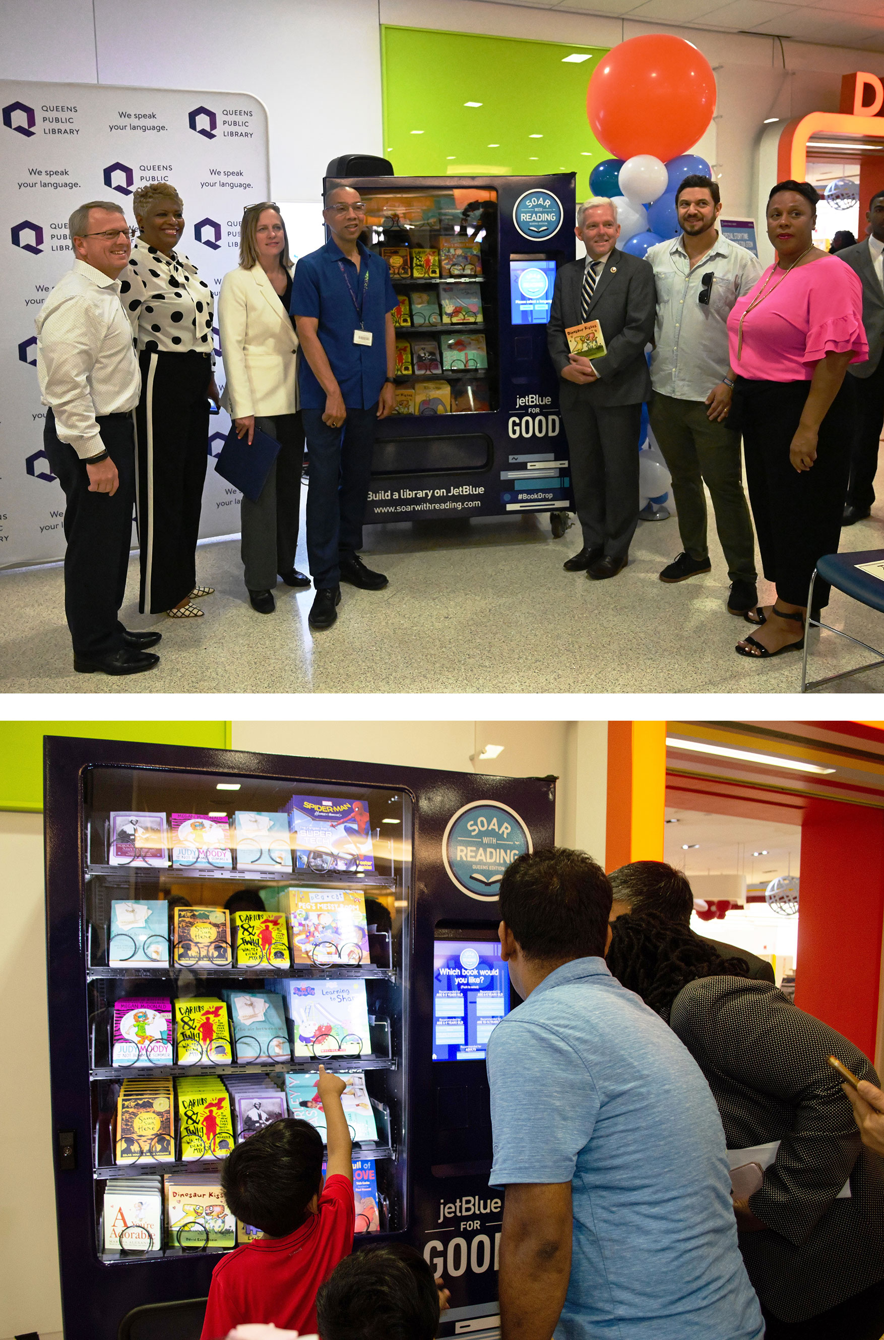 Elected officials/ Jet Blue vending machine