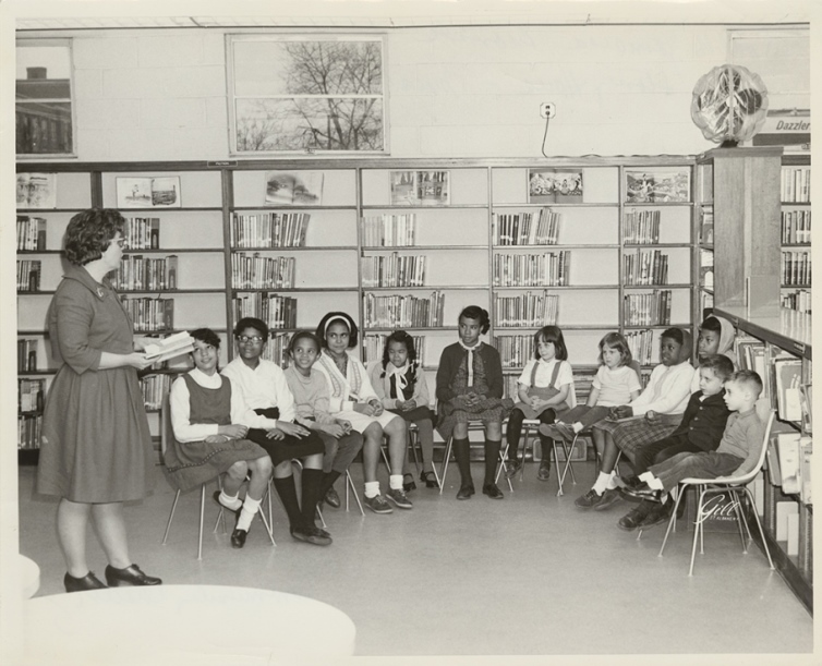 Story Book Hour at the South Jamaica Branch