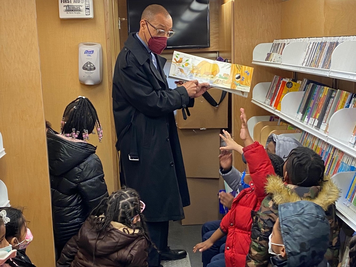 Bookmobile STEM tour 