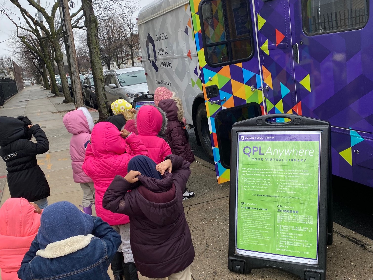 Bookmobile STEM tour 