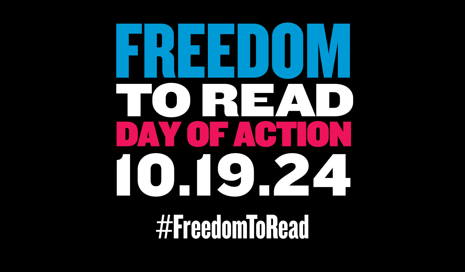 Join us on Saturday, October 19 as we unite against book bans to protect the freedom to read!