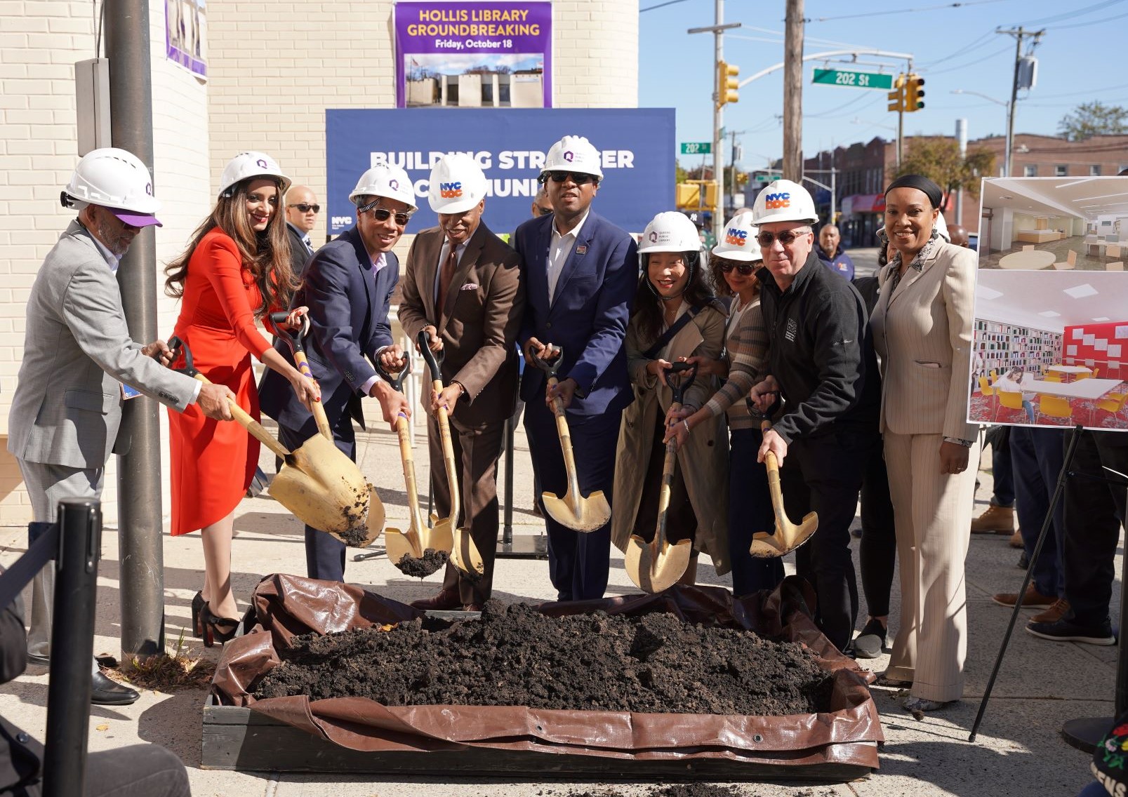 Hollis groundbreaking 