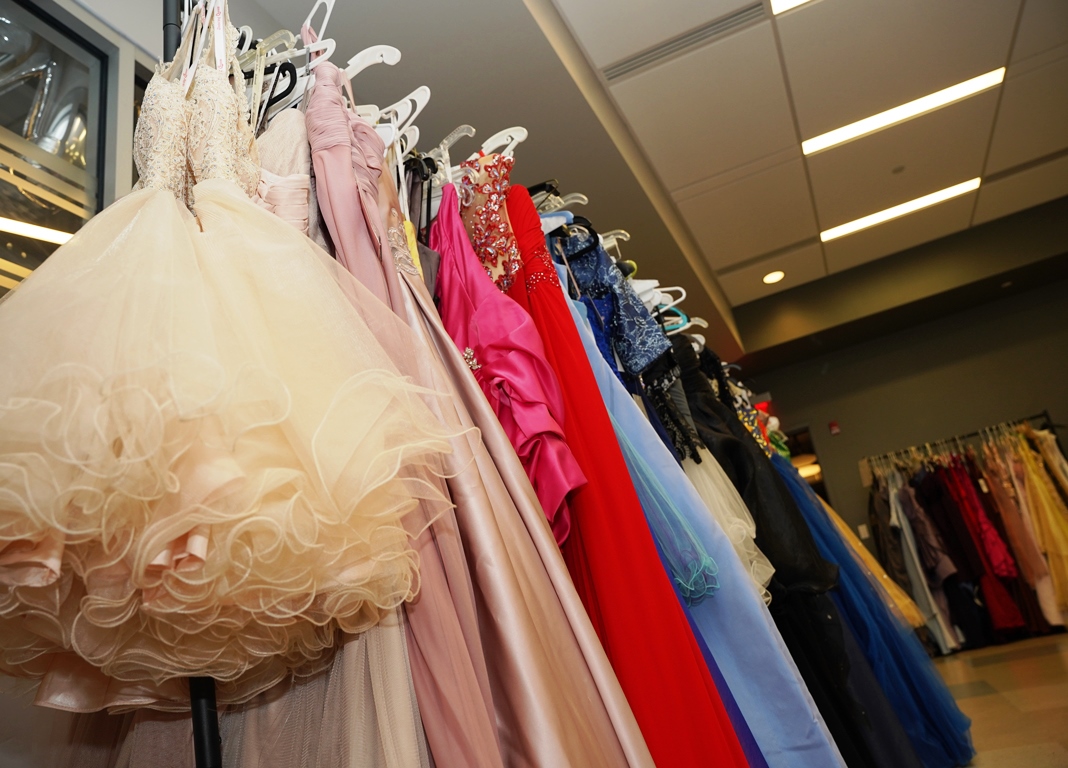 A selection of prom dresses from our 2024 Prom x QPL Giveaway.